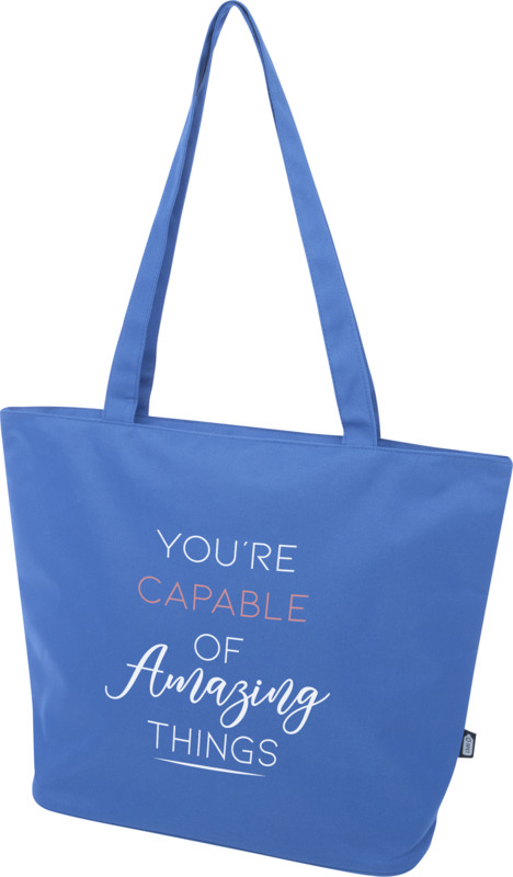 Panama GRS recycled zippered tote bag 20L - Image 10