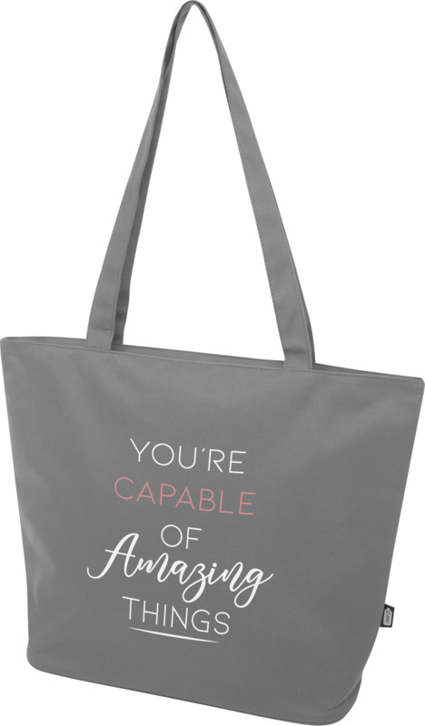 Panama GRS recycled zippered tote bag 20L - Image 25