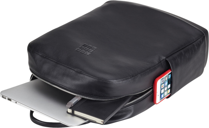 Moleskine Classic leather backpack - Image 5
