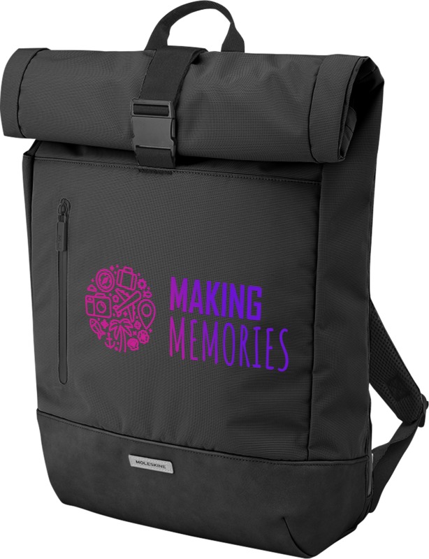 Moleskine Metro rolltop backpack - Image 10