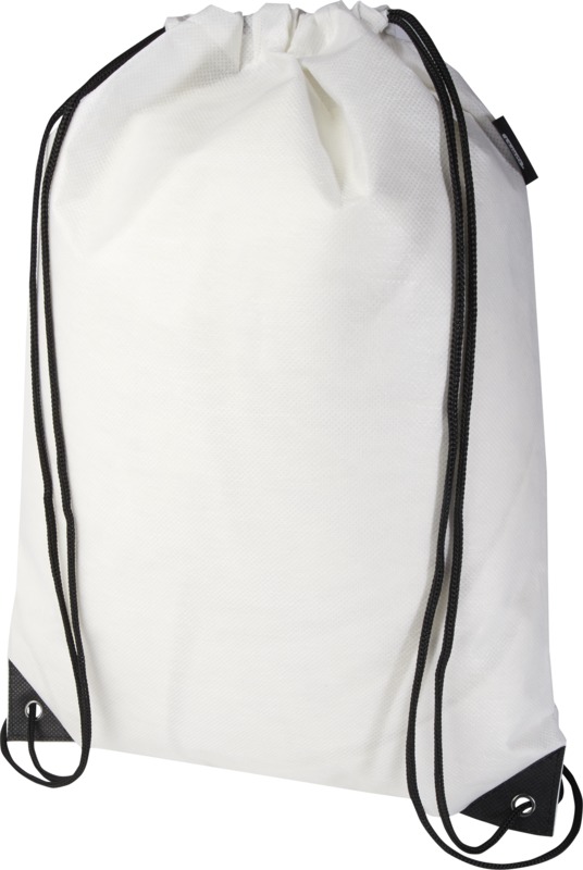 Evergreen GRS recycled non-woven drawstring bag 5L