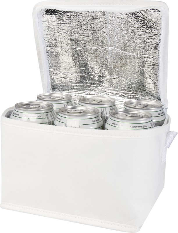 Spectrum 6-can recycled non-woven cooler bag 4L