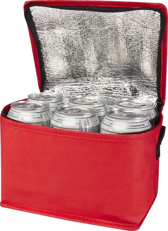 Spectrum 6-can recycled non-woven cooler bag 4L - Image 6