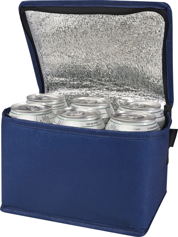Spectrum 6-can recycled non-woven cooler bag 4L - Image 11