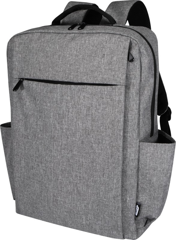 Libra 15” GRS recycled laptop backpack 15L