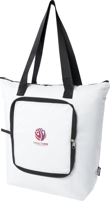 EcoFold RPET foldable tote cooler bag 15L - Image 5