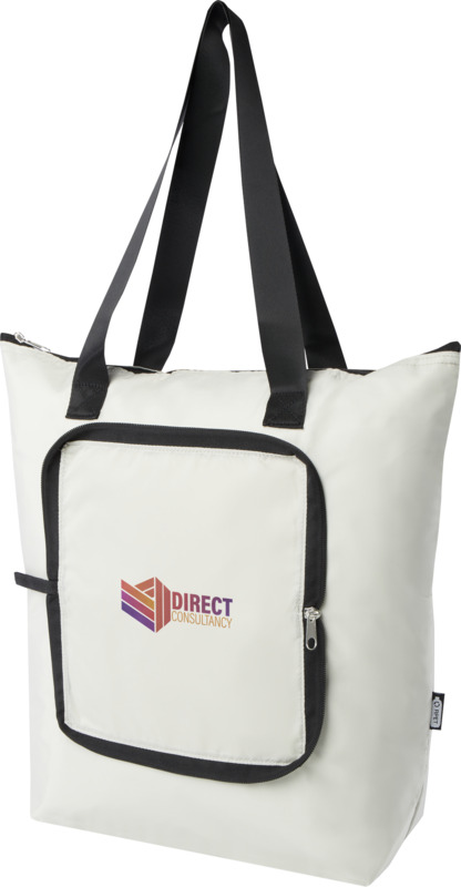 EcoFold RPET foldable tote cooler bag 15L - Image 10