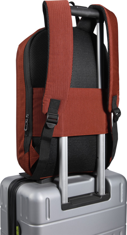 Luma 15" GRS recycled anti-theft laptop backpack 10L - Image 4