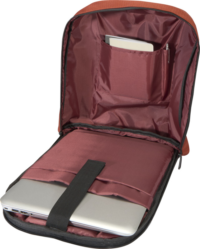 Luma 15" GRS recycled anti-theft laptop backpack 10L - Image 5