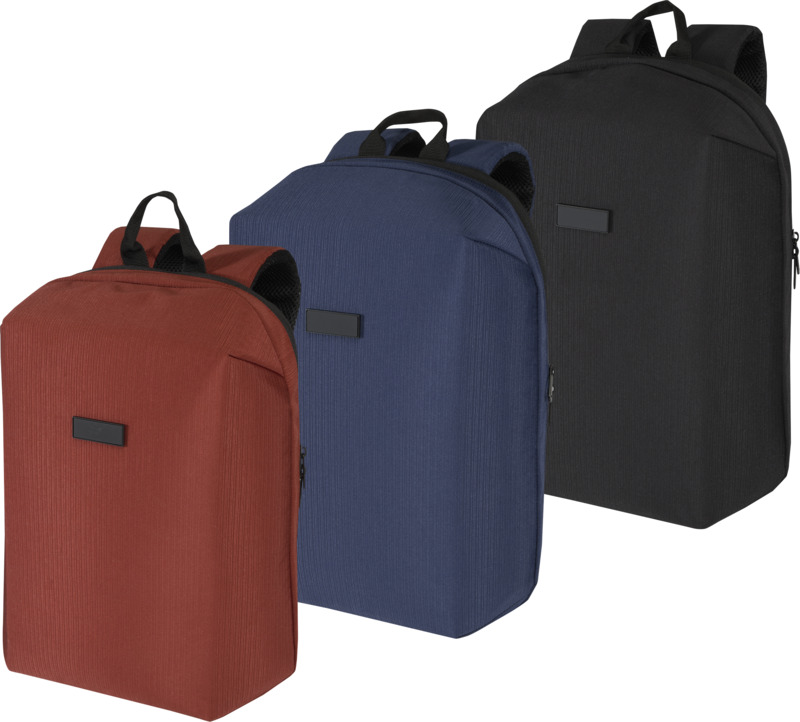 Luma 15" GRS recycled anti-theft laptop backpack 10L - Image 23