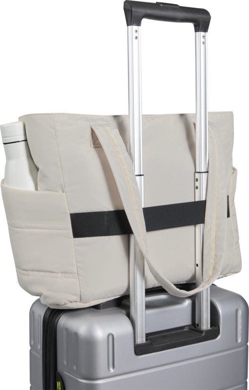 Puffer 15.6" GRS recycled laptop tote bag 18L - Image 3