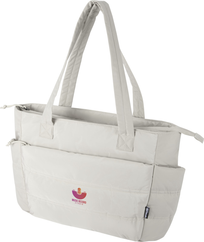 Puffer 15.6" GRS recycled laptop tote bag 18L - Image 7