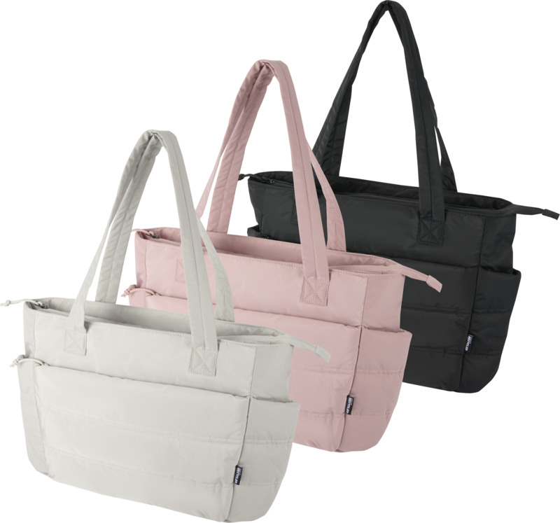 Puffer 15.6" GRS recycled laptop tote bag 18L - Image 6