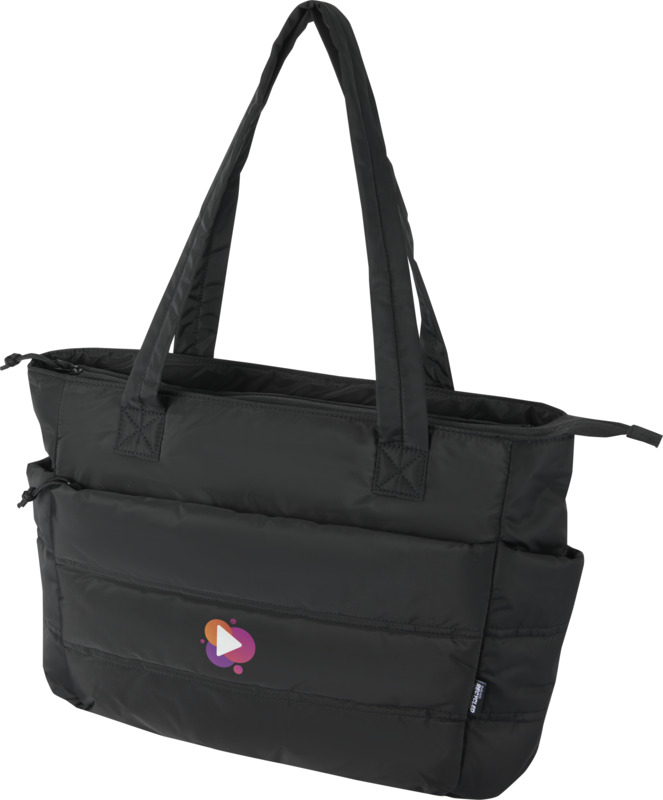 Puffer 15.6" GRS recycled laptop tote bag 18L - Image 21