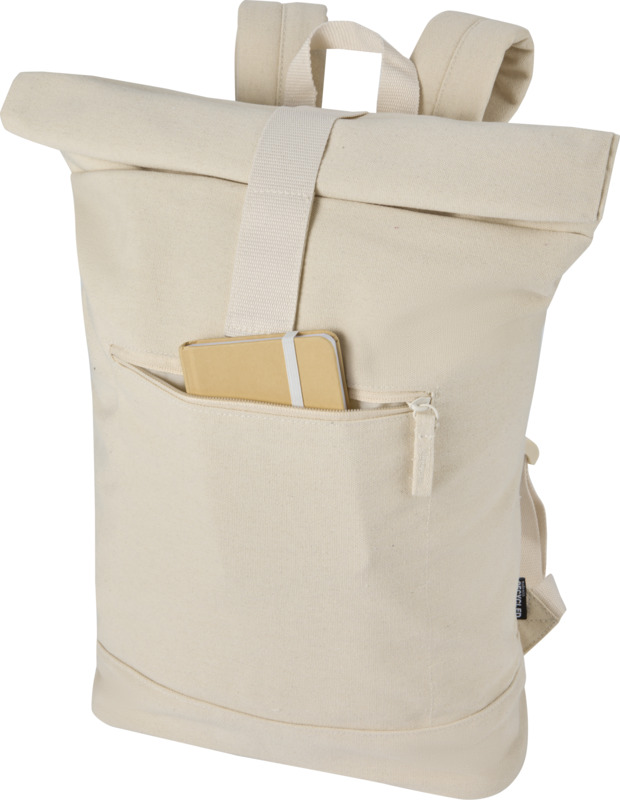Recanvas 14” GRS recycled rolltop backpack 16L - Image 4