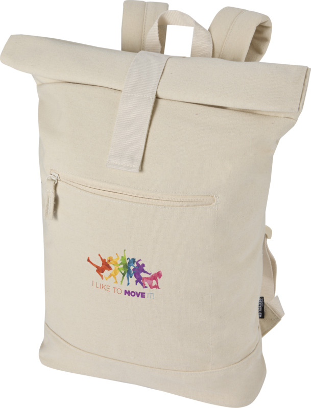 Recanvas 14” GRS recycled rolltop backpack 16L - Image 8