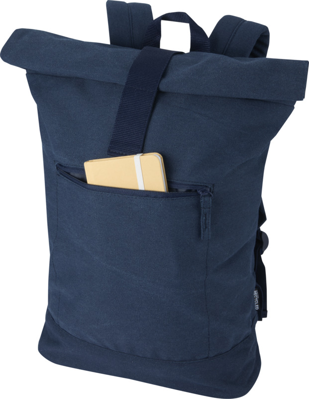 Recanvas 14” GRS recycled rolltop backpack 16L - Image 12