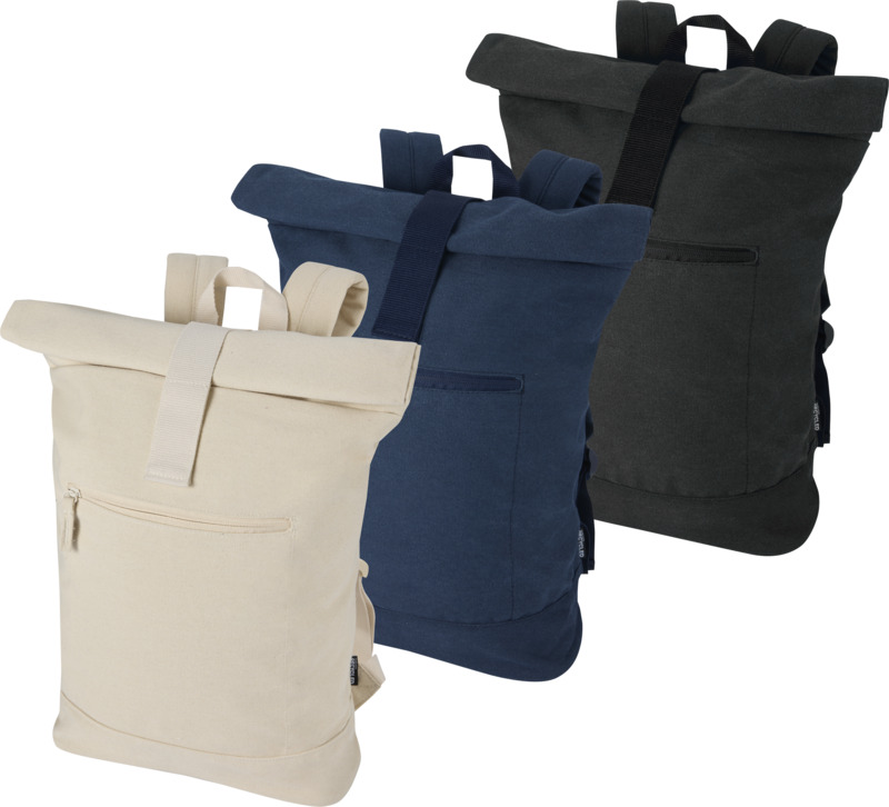 Recanvas 14” GRS recycled rolltop backpack 16L - Image 15