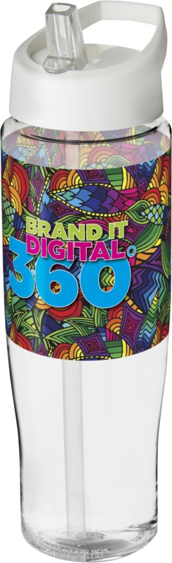 H2O Active® Tempo 700 ml spout lid sport bottle - Image 24