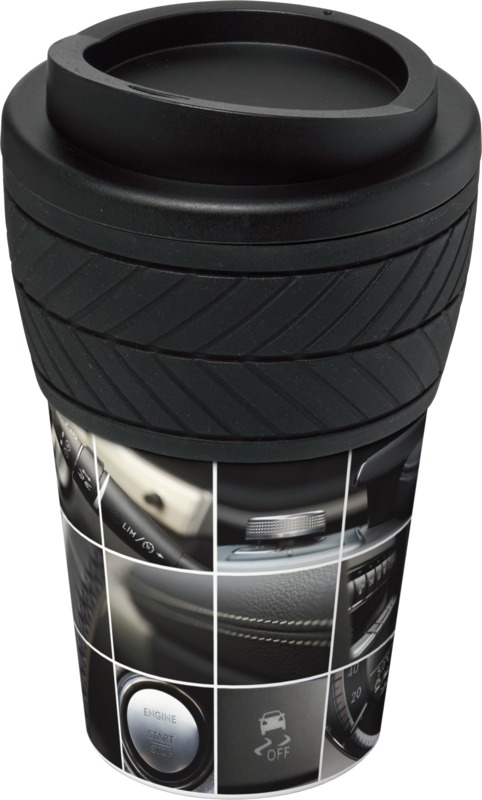 Brite-Americano® tyre 350 ml insulated tumbler