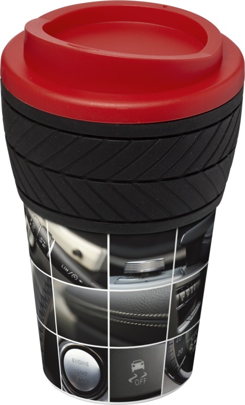 Brite-Americano® tyre 350 ml insulated tumbler - Image 10