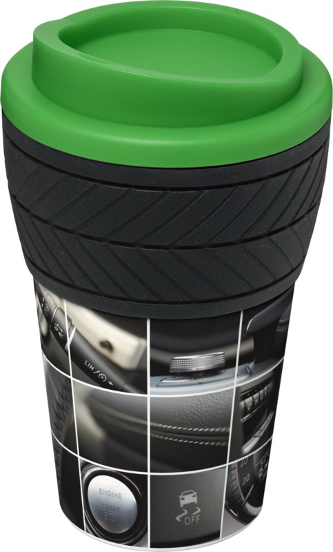 Brite-Americano® tyre 350 ml insulated tumbler - Image 19
