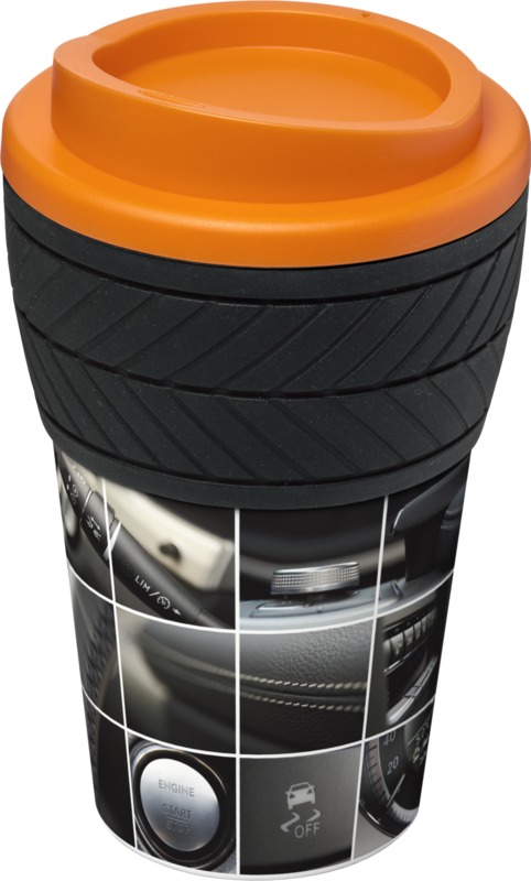 Brite-Americano® tyre 350 ml insulated tumbler - Image 25