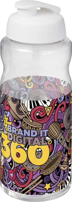 H2O Active® Big Base 1 litre flip lid sport bottle - Image 3