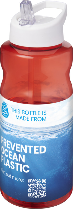 H2O Active® Eco Big Base 1 litre spout lid sport bottle - Image 4