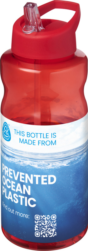 H2O Active® Eco Big Base 1 litre spout lid sport bottle - Image 26