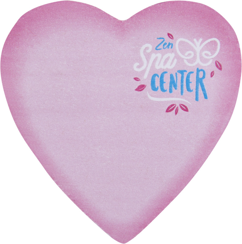 Sticky-Mate® heart-shaped recycled sticky notes - Image 5