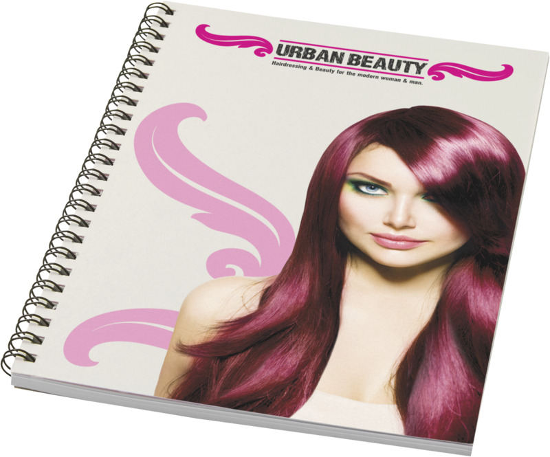 Desk-Mate® A5 colour spiral notebook