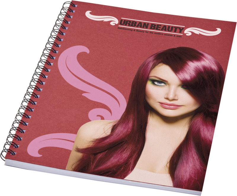 Desk-Mate® A5 colour spiral notebook - Image 5