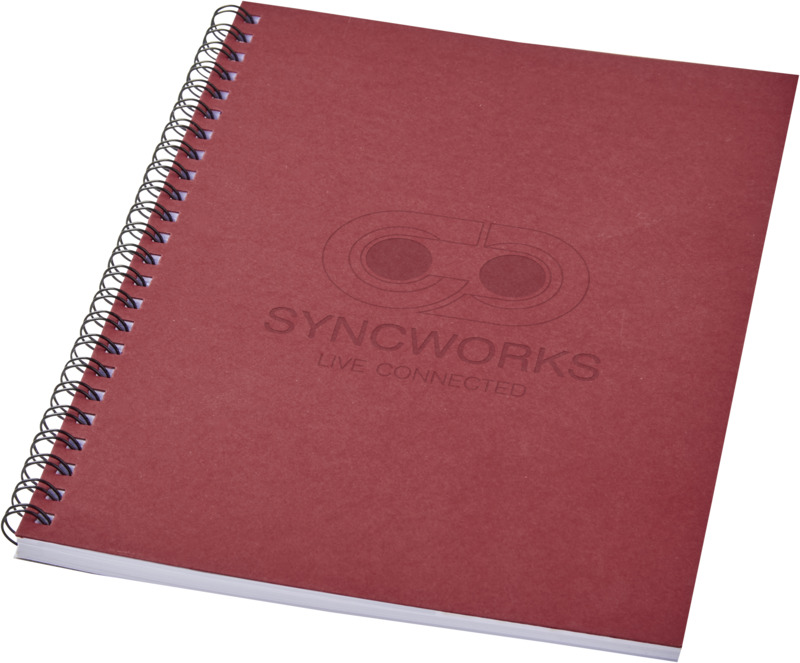 Desk-Mate® A5 colour spiral notebook - Image 8