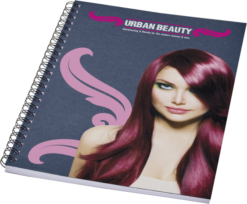 Desk-Mate® A5 colour spiral notebook - Image 9