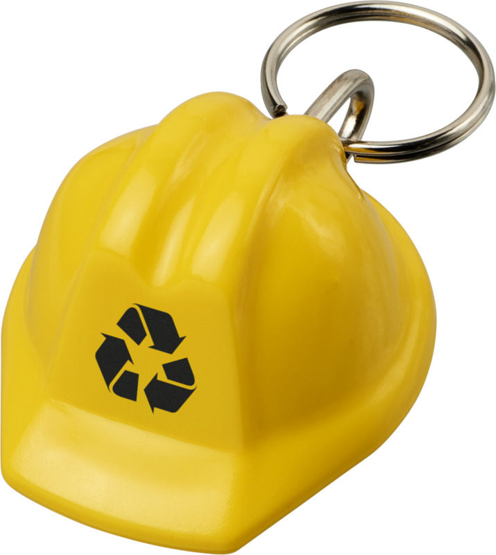 Kolt hard hat-shaped recycled keychain - Image 3
