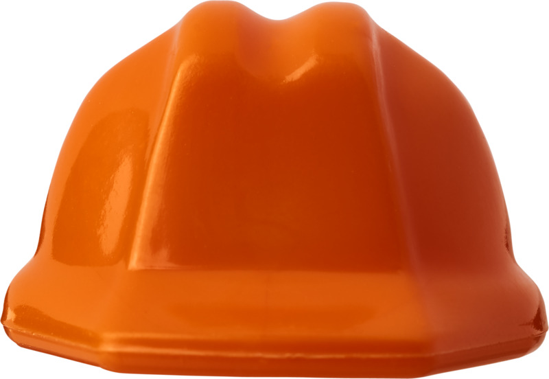 Kolt hard hat-shaped recycled keychain - Image 5