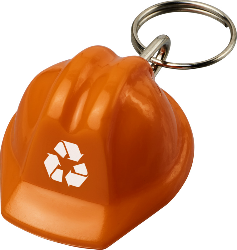 Kolt hard hat-shaped recycled keychain - Image 6