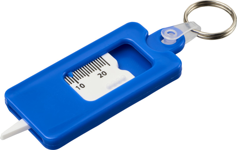 Kym recycled tyre tread check keychain - Image 5