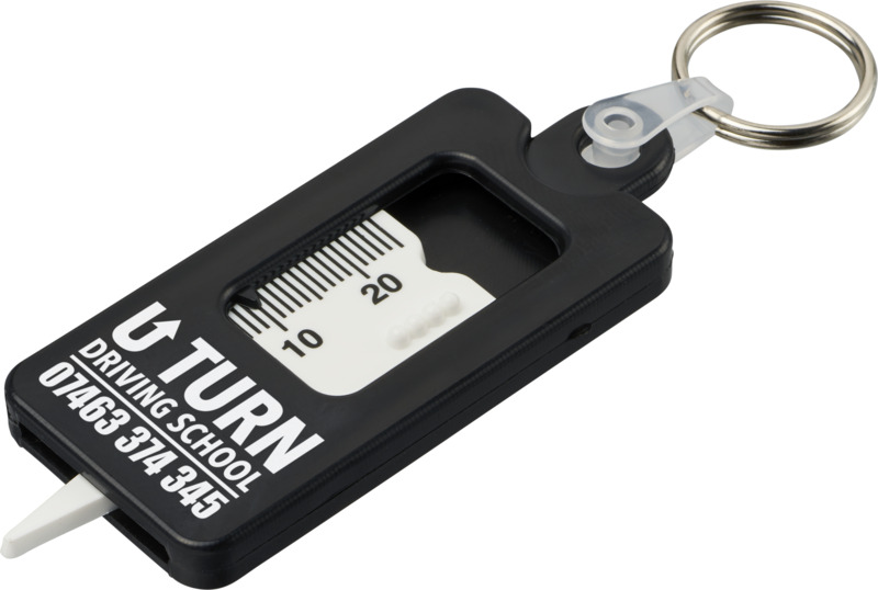 Kym recycled tyre tread check keychain - Image 12