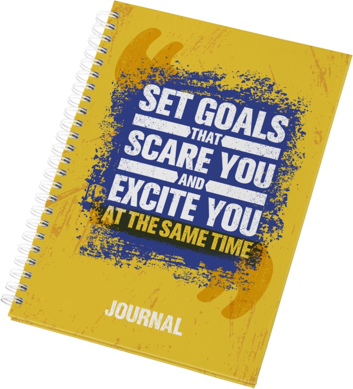 Desk-Mate® A5 hard cover journal