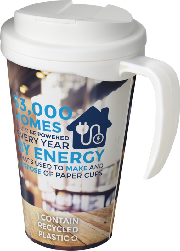 Brite-Americano® Grande 350 ml mug with spill-proof lid - Image 31