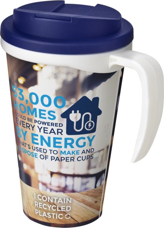 Brite-Americano® Grande 350 ml mug with spill-proof lid - Image 43