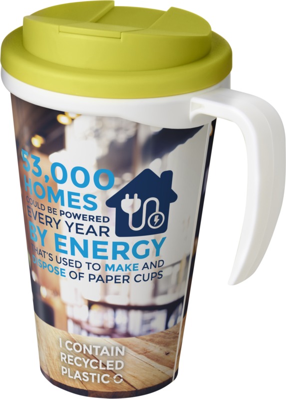 Brite-Americano® Grande 350 ml mug with spill-proof lid - Image 55