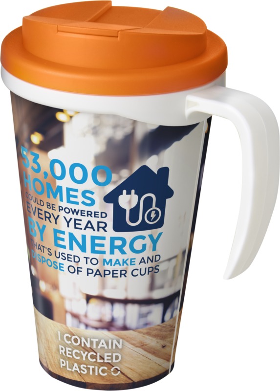 Brite-Americano® Grande 350 ml mug with spill-proof lid - Image 61