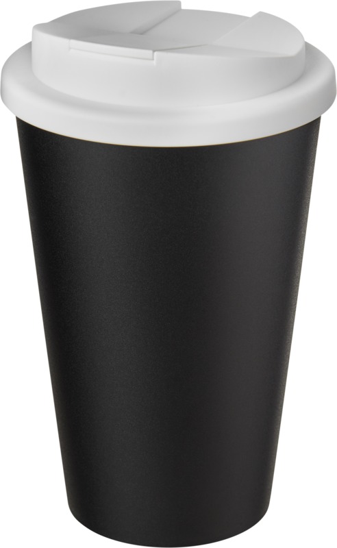 Americano® Eco 350 ml recycled tumbler with spill-proof lid