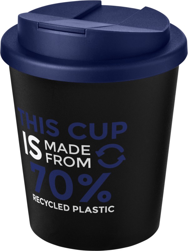 Americano® Espresso Eco 250 ml recycled tumbler with spill-proof lid - Image 40