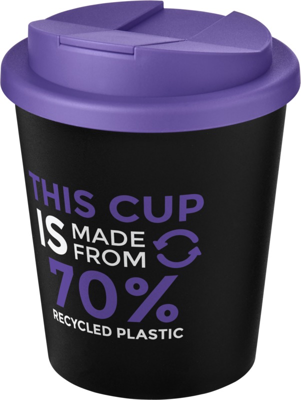 Americano® Espresso Eco 250 ml recycled tumbler with spill-proof lid - Image 50