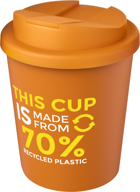 Americano® Espresso Eco 250 ml recycled tumbler with spill-proof lid - Image 65