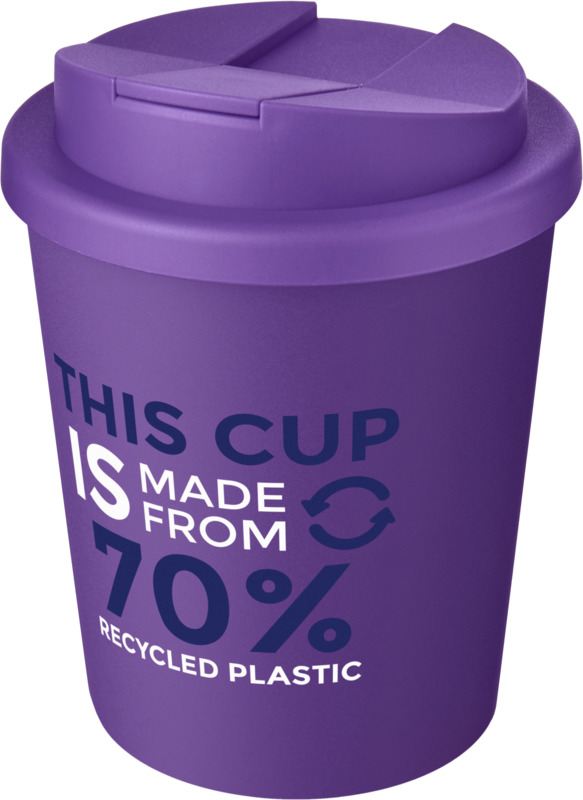 Americano® Espresso Eco 250 ml recycled tumbler with spill-proof lid - Image 70